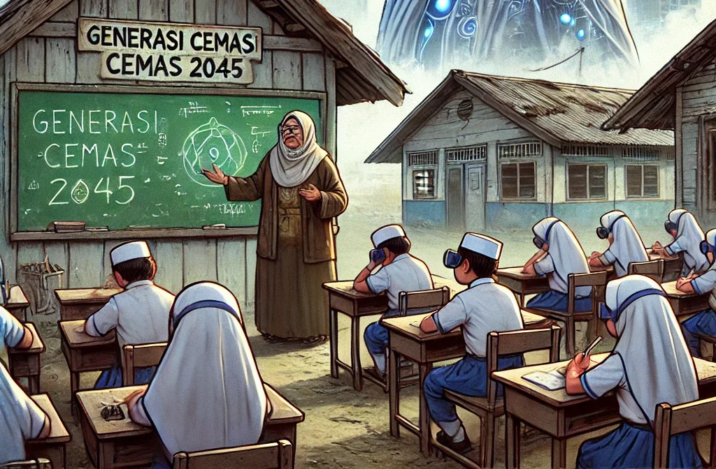 Indonesia Cemas 2045: Kecerdasannya Buatan, Kebodohannya Asli!
