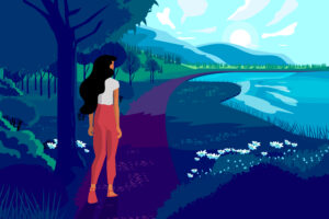Ilustrasi Riuh dalam Senyap (www.freepik.com)