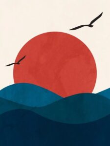 Ilustrasi Selodiri dan Puisi Lainnya (www.pinterest.com)